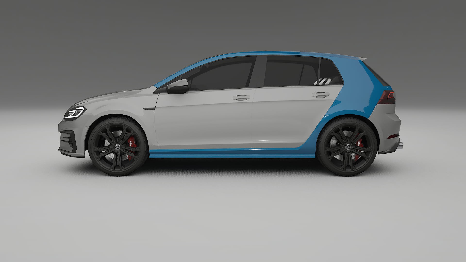 VW Golf Mk7 PPF Fólie | CrystalGuard Transparentní TPU PPF Kompletní Pre-cut Kit