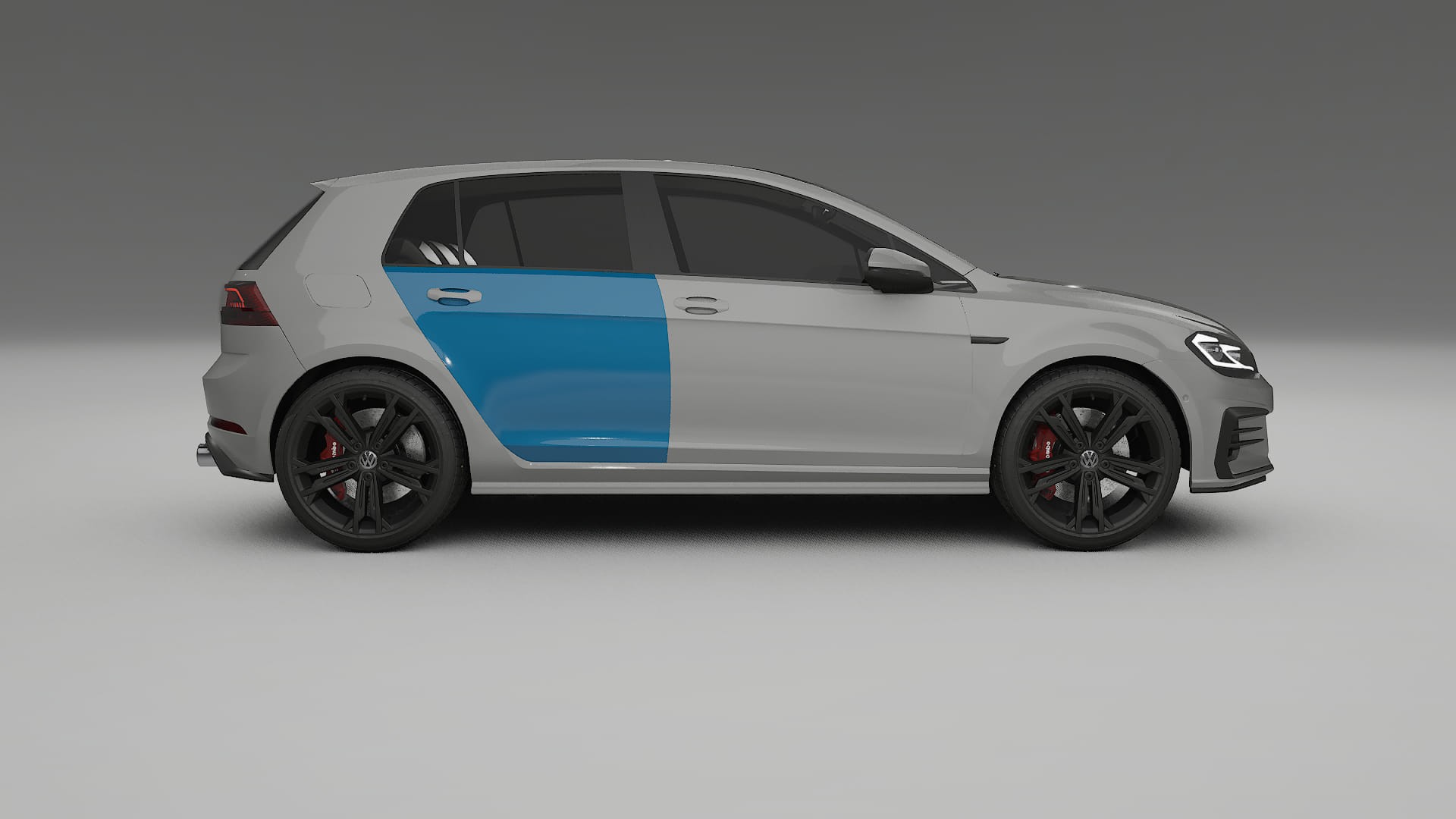 VW Golf Mk7 PPF Fólie | CrystalGuard Transparentní TPU PPF Kompletní Pre-cut Kit