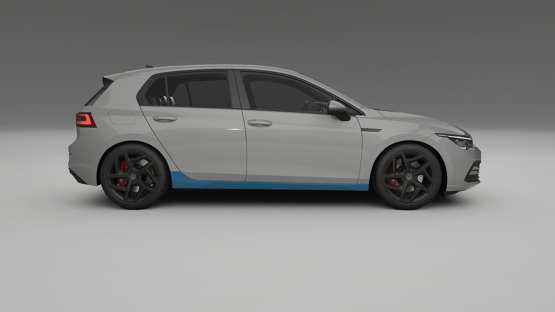 VW Golf Mk8 PPF Fólie | CrystalGuard Transparentní TPU PPF Kompletní Pre-cut Kit