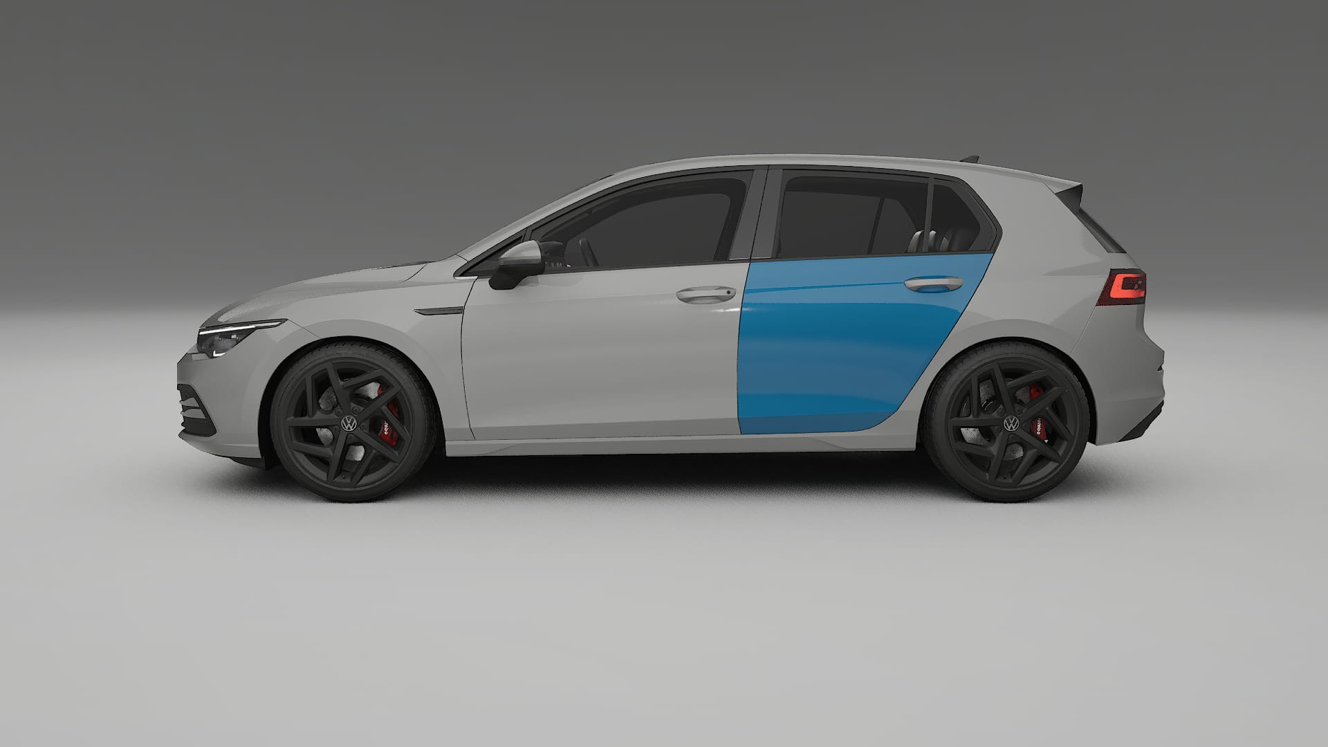 VW Golf Mk8 PPF Fólie | CrystalGuard Transparentní TPU PPF Kompletní Pre-cut Kit