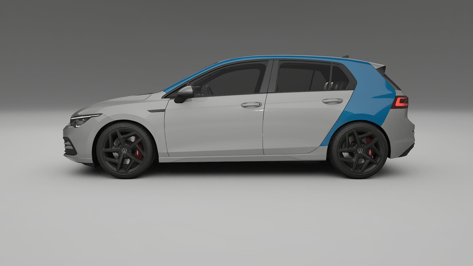VW Golf Mk8 PPF Fólie | CrystalGuard Transparentní TPU PPF Kompletní Pre-cut Kit