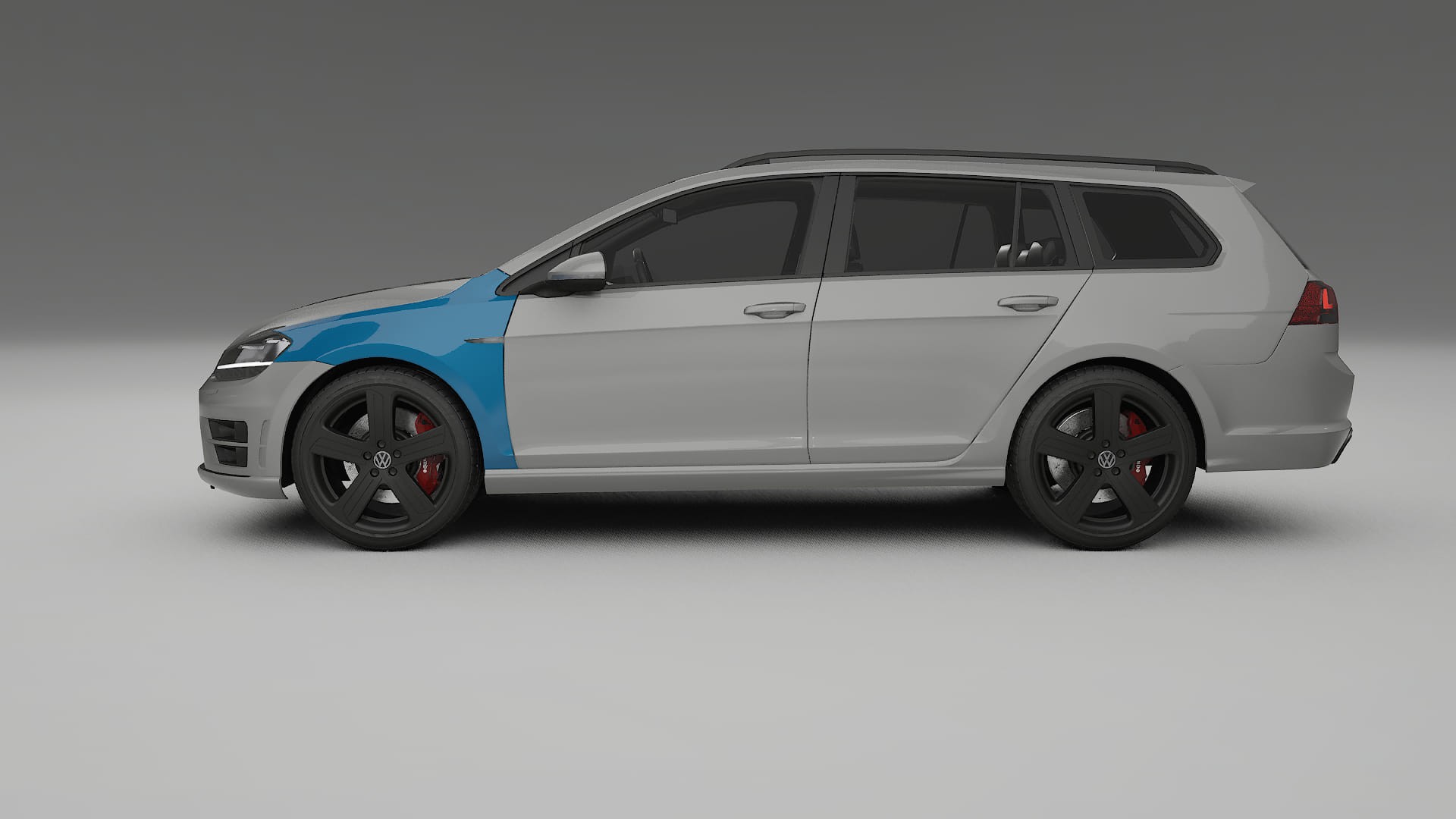 VW Golf Variant Mk7 PPF Fólie | CrystalGuard Transparentní TPU PPF Kompletní Pre-cut Kit