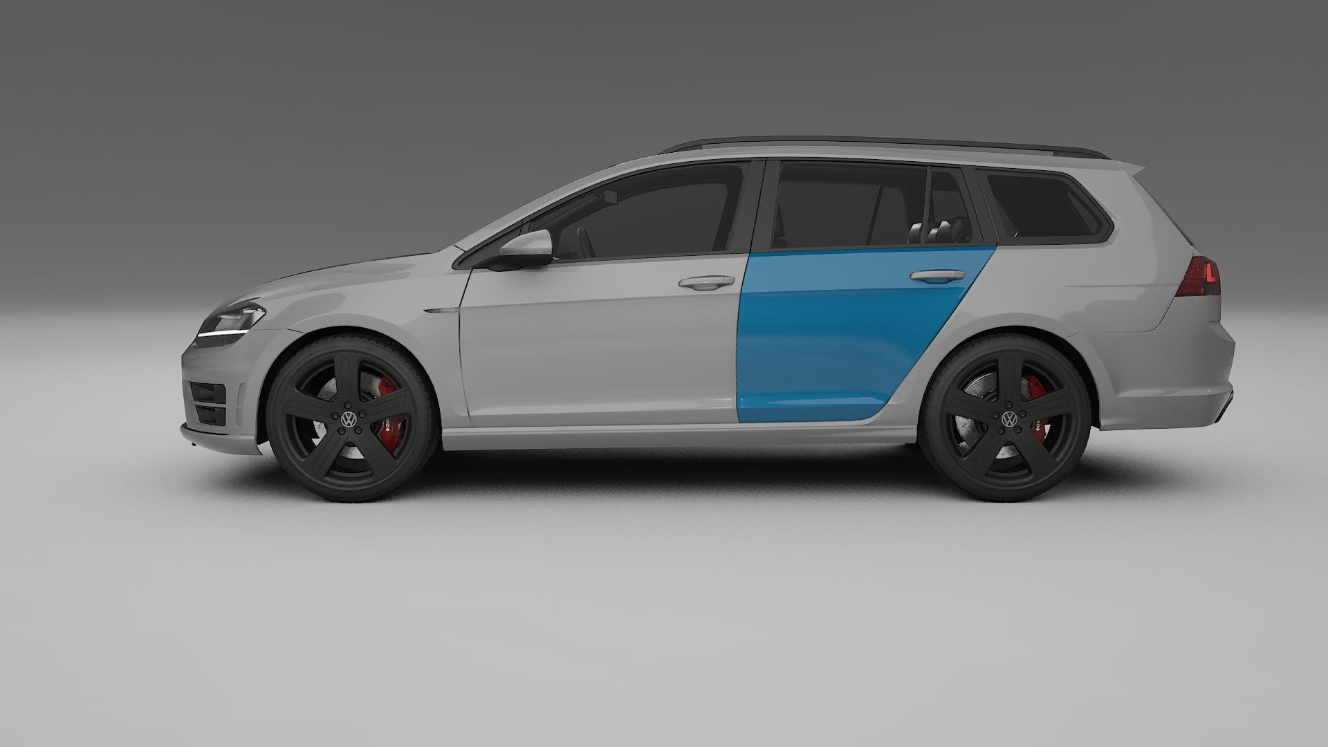 VW Golf Variant Mk7 PPF Fólie | CrystalGuard Transparentní TPU PPF Kompletní Pre-cut Kit