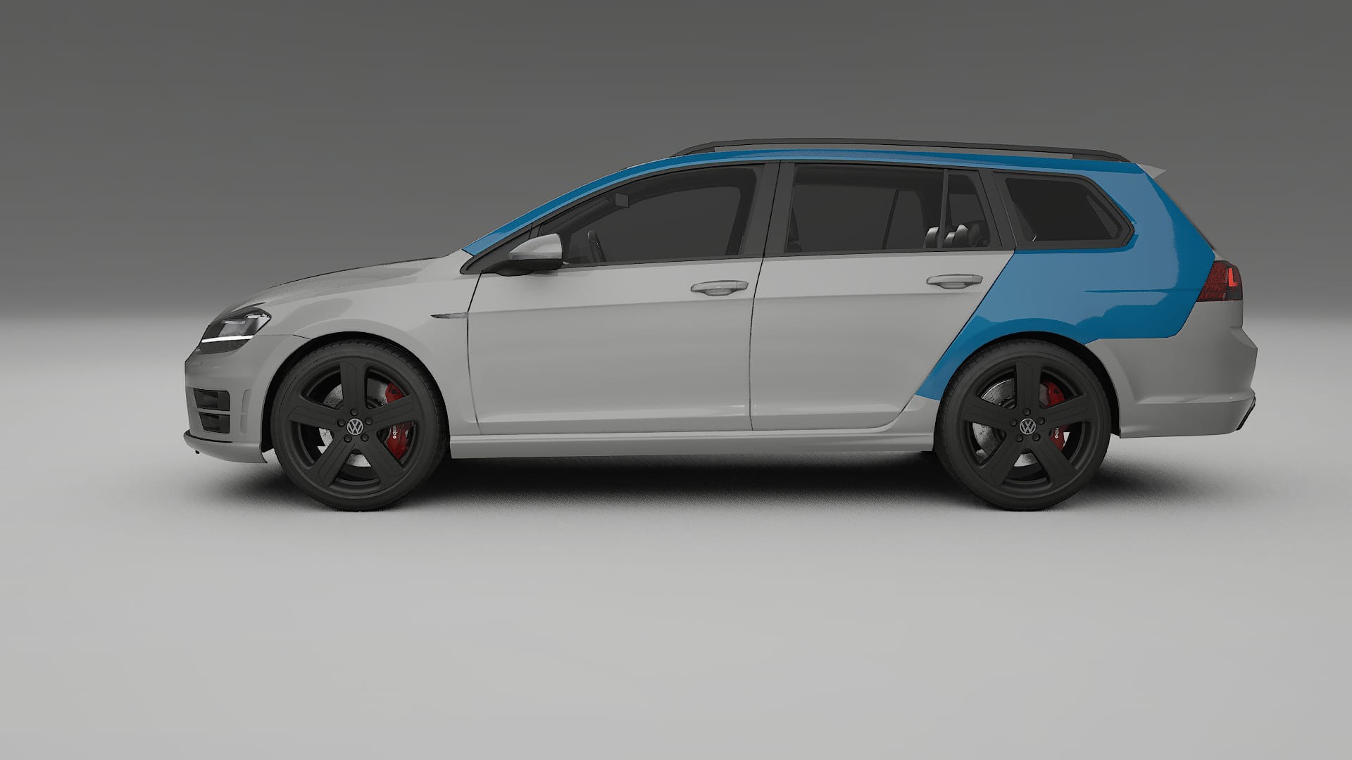 VW Golf Variant Mk7 PPF Fólie | CrystalGuard Transparentní TPU PPF Kompletní Pre-cut Kit