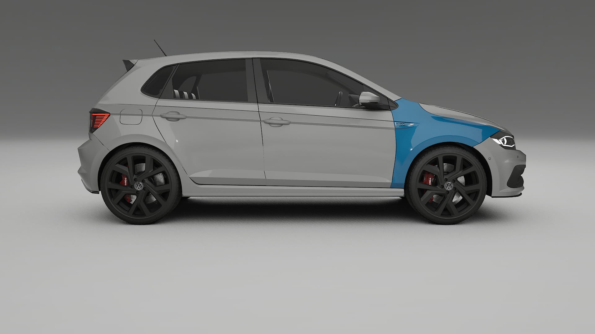VW Polo GTI VI PPF Fólie | CrystalGuard Transparentní TPU PPF Kompletní Pre-cut Kit