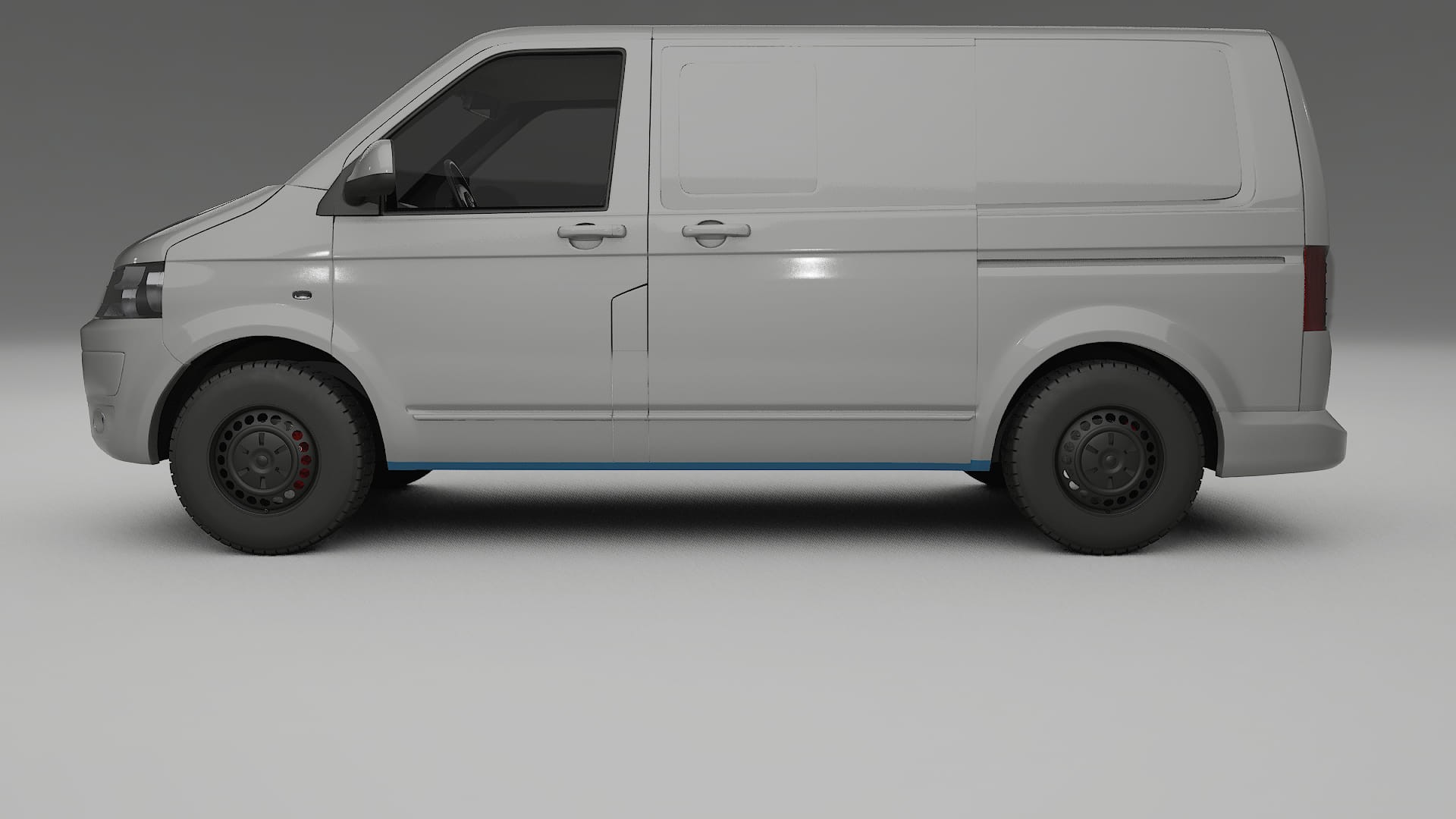 VW Transporter T5 Caravelle PPF Fólie | CrystalGuard Transparentní TPU PPF Kompletní Pre-cut Kit