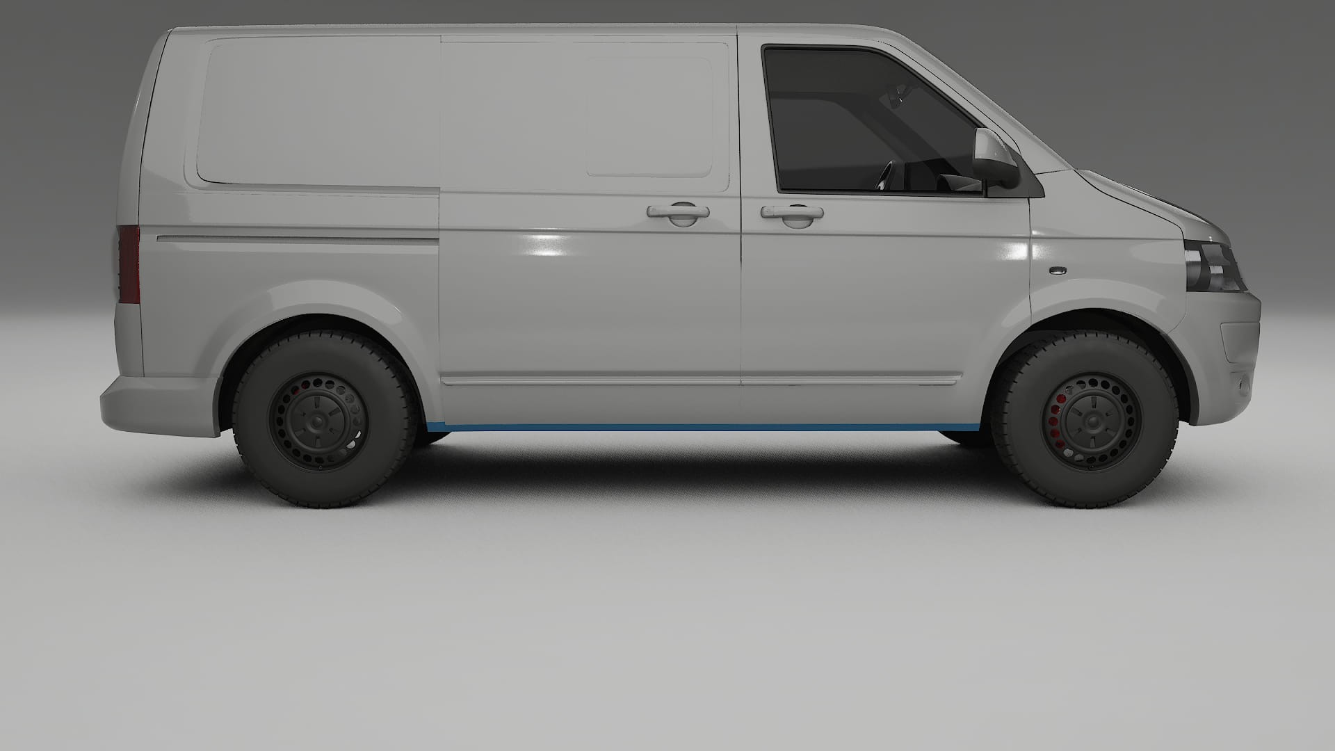 VW Transporter T5 Caravelle PPF Fólie | CrystalGuard Transparentní TPU PPF Kompletní Pre-cut Kit