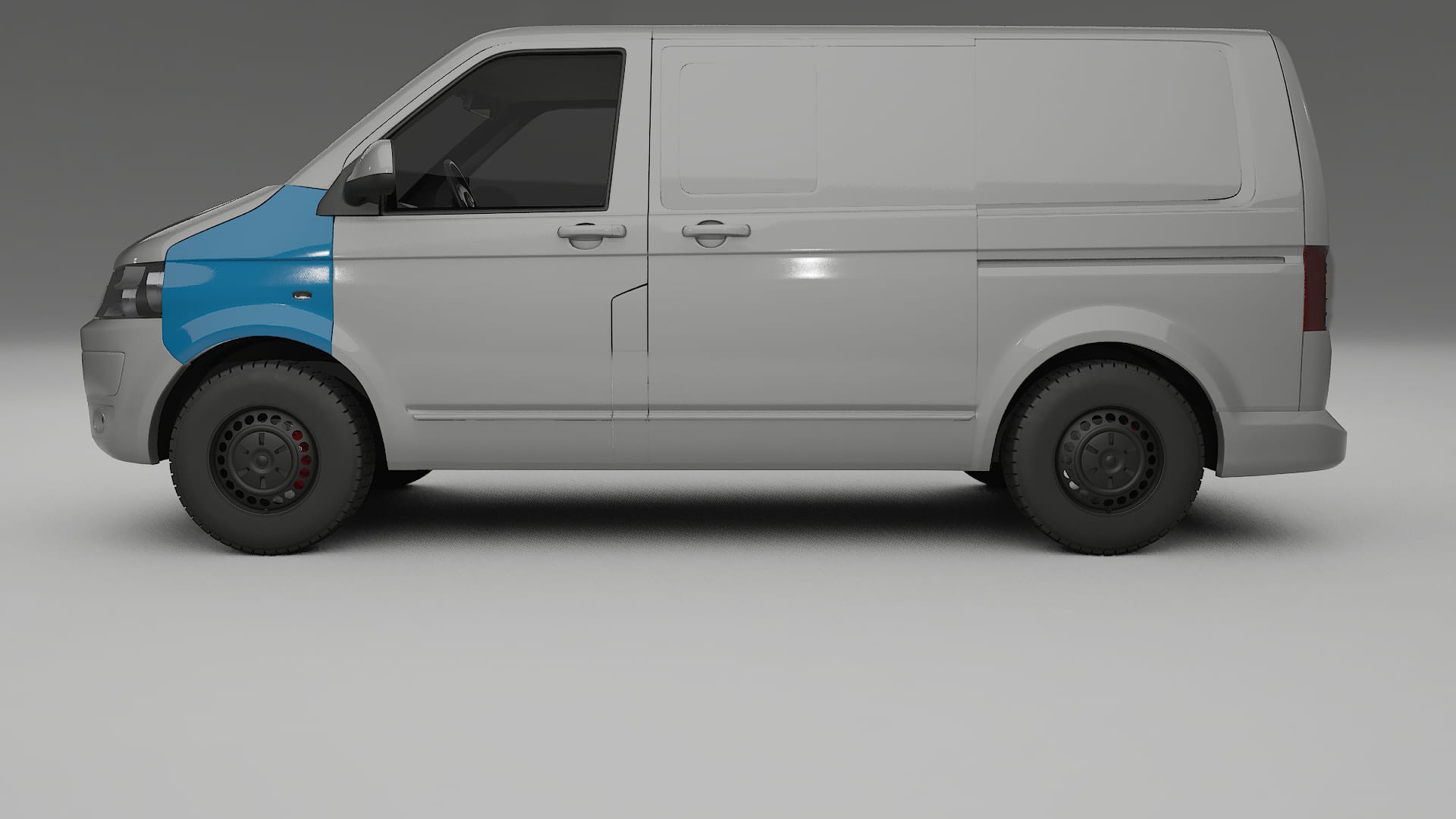 VW Transporter T5 Caravelle PPF Fólie | CrystalGuard Transparentní TPU PPF Kompletní Pre-cut Kit