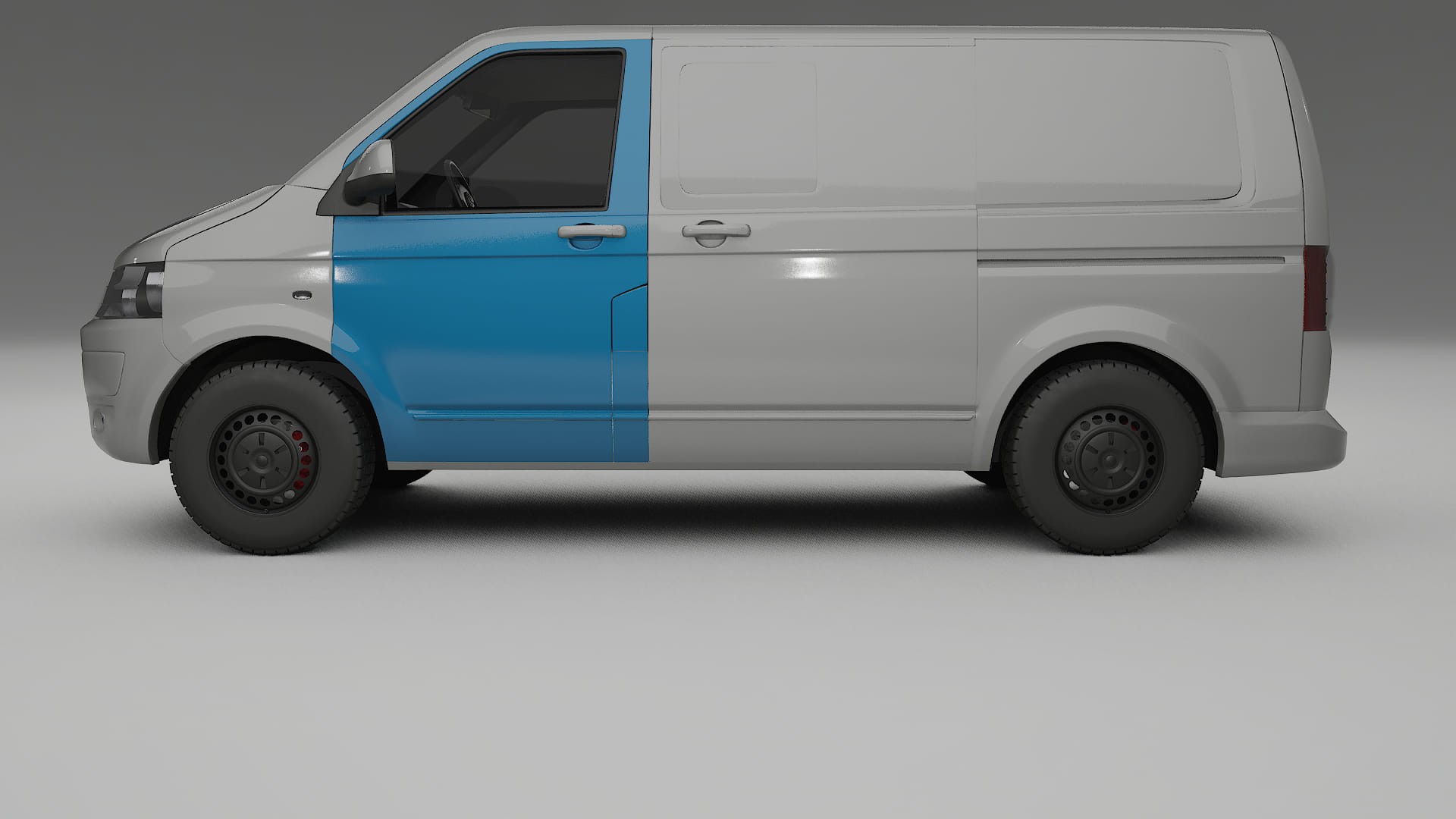 VW Transporter T5 Caravelle PPF Fólie | CrystalGuard Transparentní TPU PPF Kompletní Pre-cut Kit