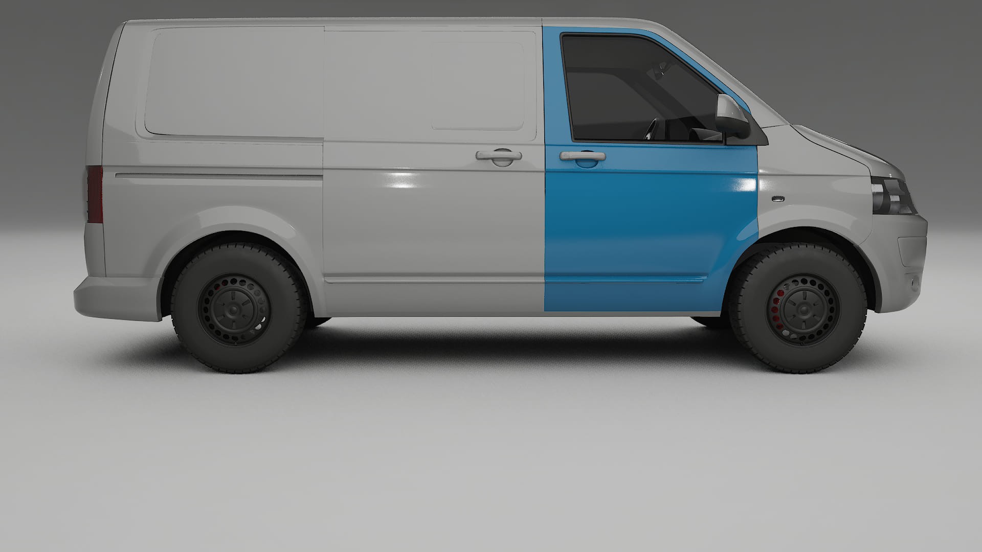 VW Transporter T5 Caravelle PPF Fólie | CrystalGuard Transparentní TPU PPF Kompletní Pre-cut Kit