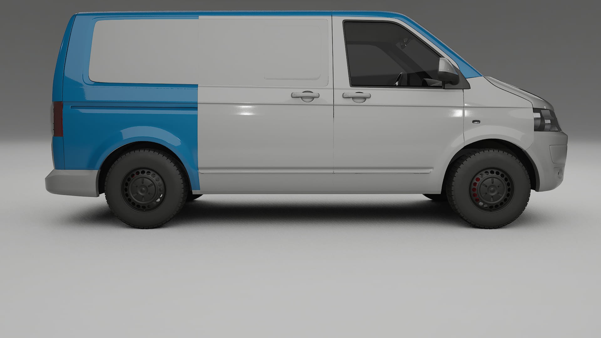 VW Transporter T5 Caravelle PPF Fólie | CrystalGuard Transparentní TPU PPF Kompletní Pre-cut Kit