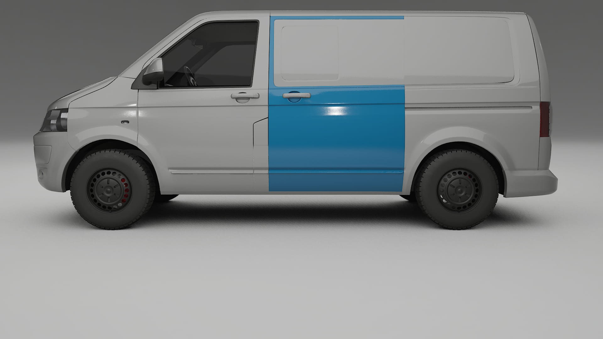 VW Transporter T5 Caravelle PPF Fólie | CrystalGuard Transparentní TPU PPF Kompletní Pre-cut Kit