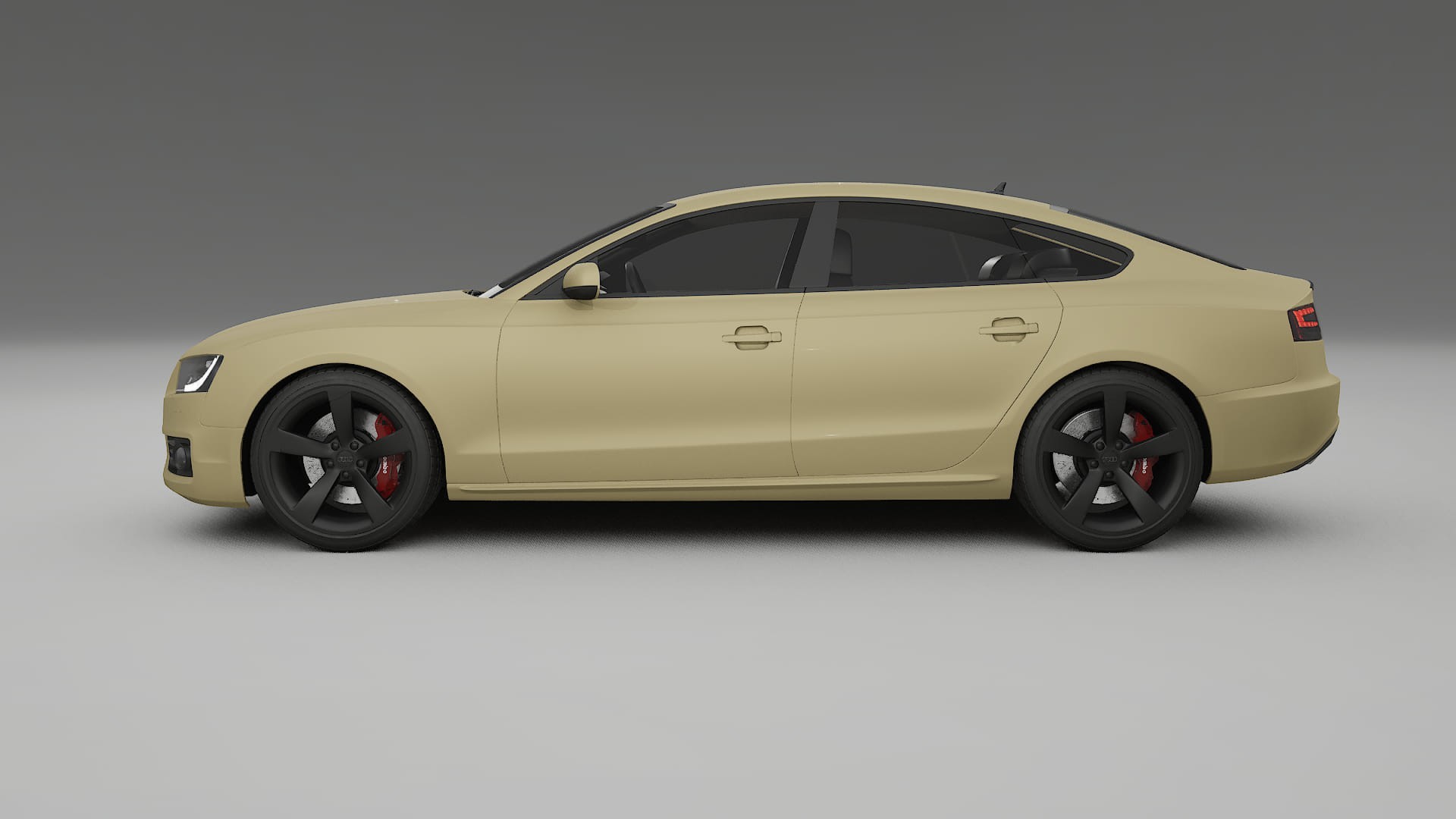 Audi A5 8T Sportback prefacelift PPF Fólie | SAND TPU PPF - kompletní pre-cut kit