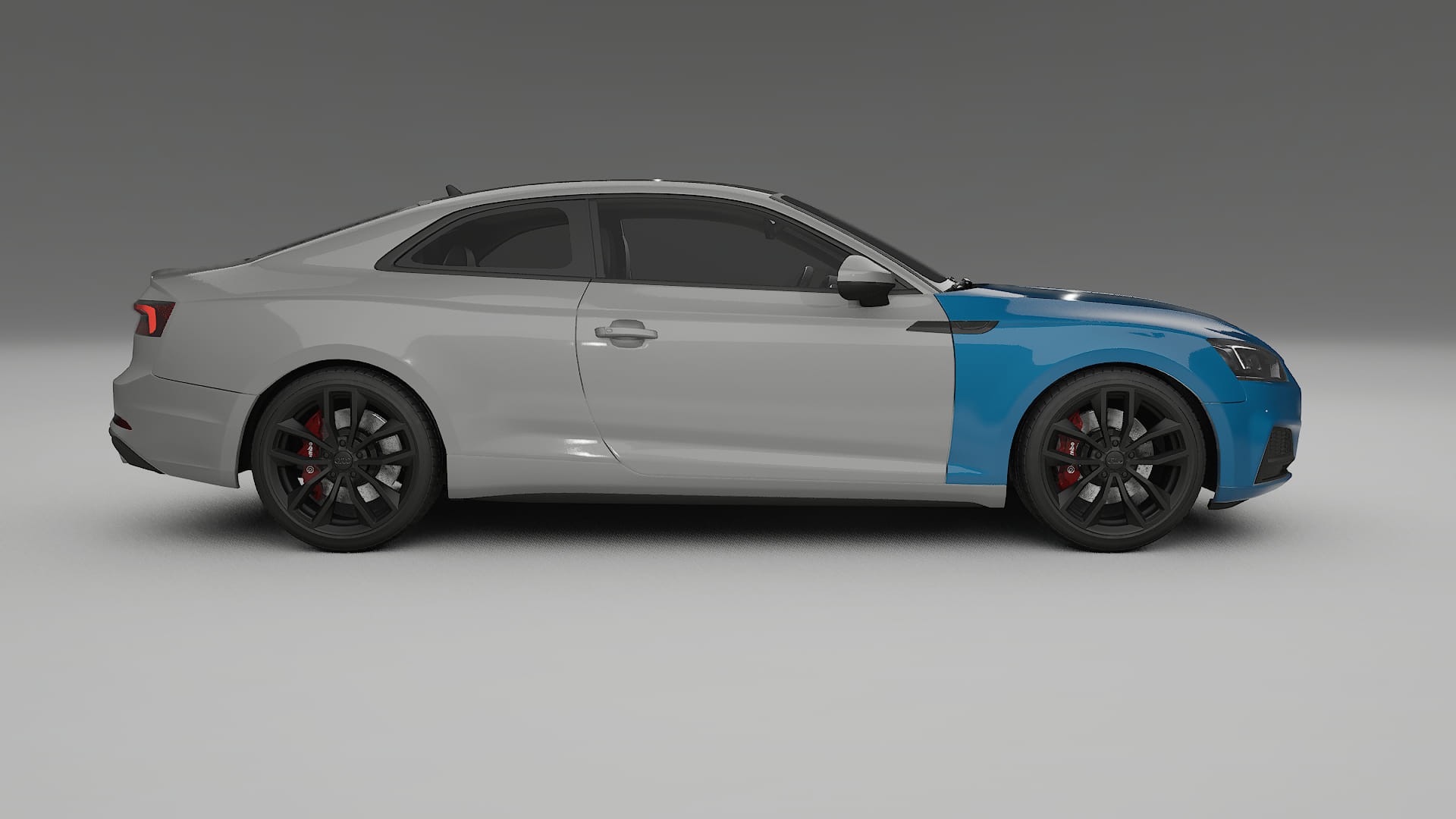 Audi S5 B9 prefacelift PPF Fólie | CrystalGuard Transparentní TPU PPF Přední Ochranný Kit
