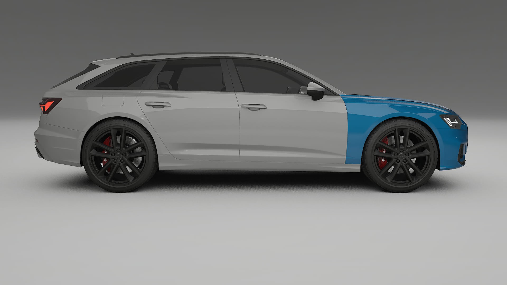 Audi S6 Avant prefacelift C8 PPF Fólie | CrystalGuard Transparentní TPU PPF Přední Ochranný Kit