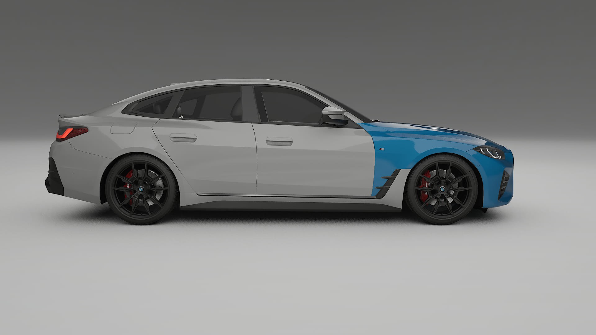 BMW I4 G26 M-Package PPF Fólie | CrystalGuard Transparentní TPU PPF Přední Ochranný Kit