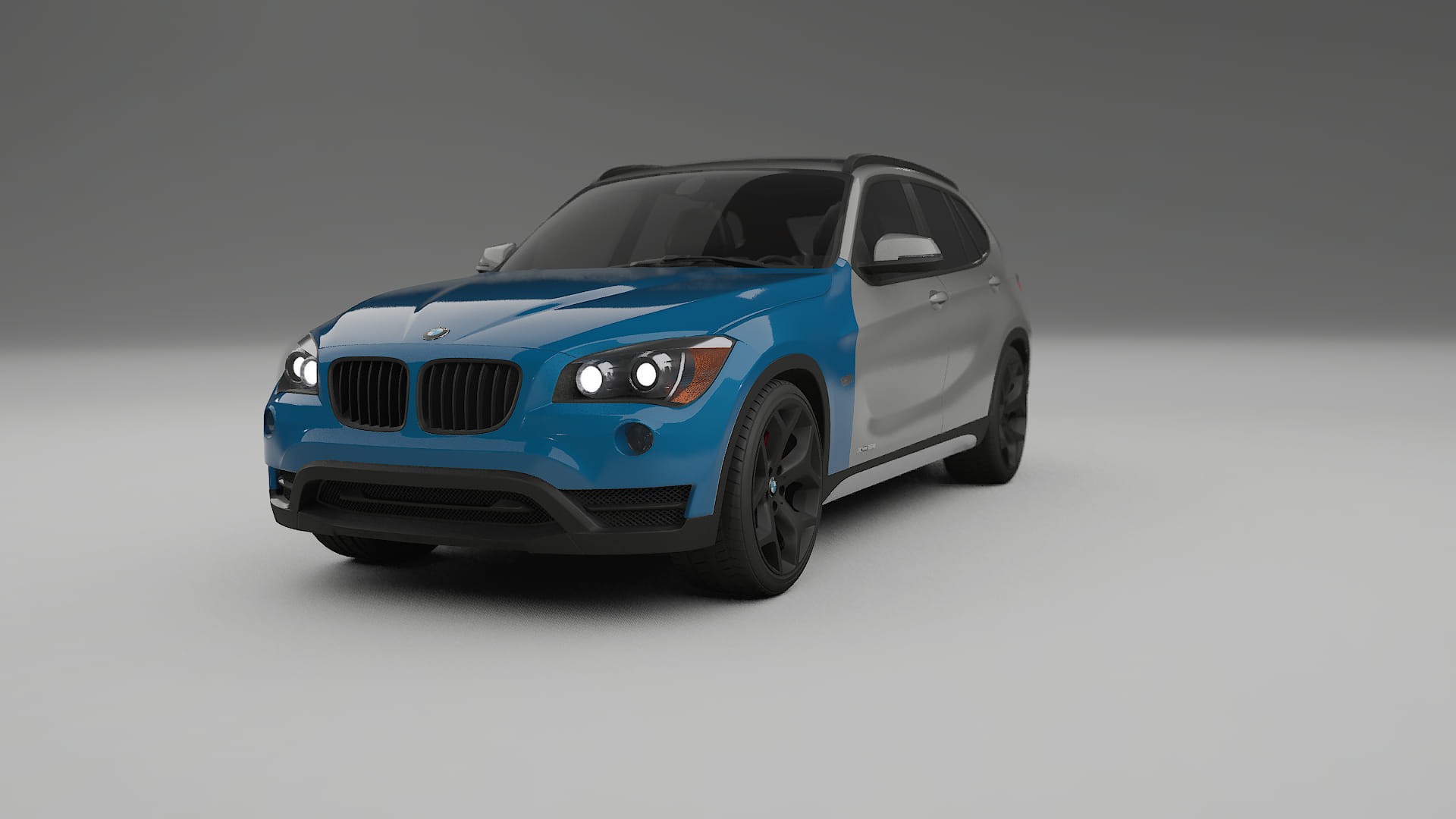 BMW X1 E84 PPF Fólie | CrystalGuard Transparentní TPU PPF Přední Ochranný Kit