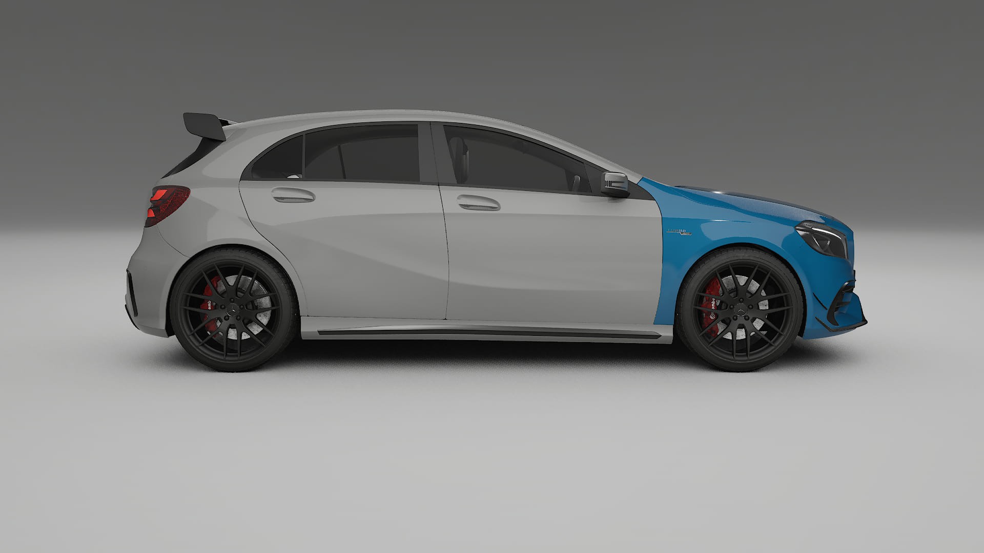 Mercedes A45 AMG W176 PPF Fólie | CrystalGuard Transparentní TPU PPF Přední Ochranný Kit 2