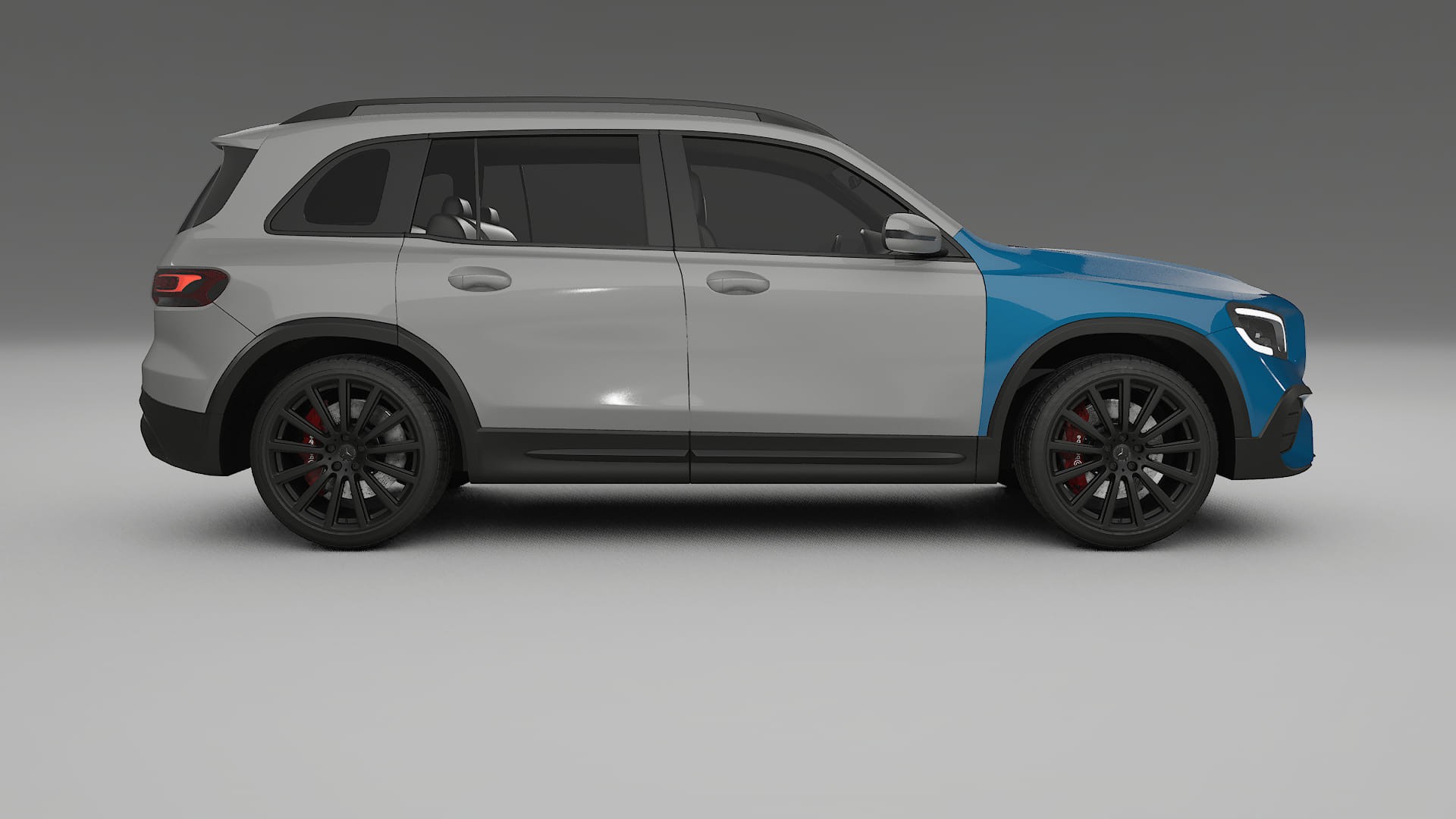 Mercedes AMG GLB PPF Fólie | CrystalGuard Transparentní TPU PPF Přední Ochranný Kit