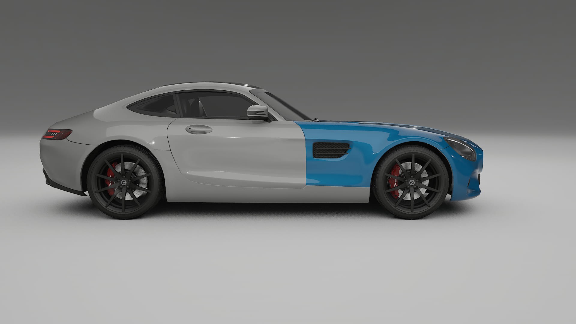 Mercedes AMG GT C190 Coupe PPF Fólie | CrystalGuard Transparentní TPU PPF Přední Ochranný Kit