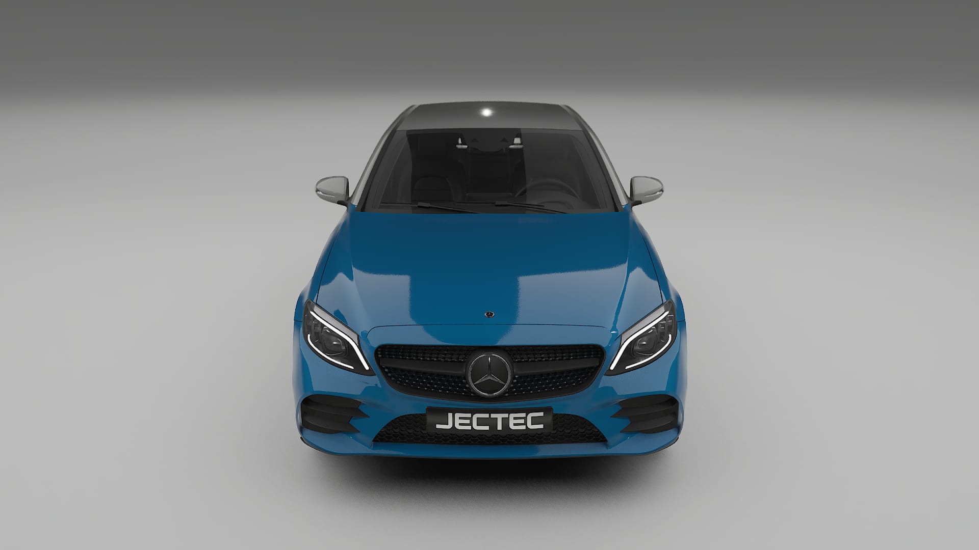 Mercedes C-Class W205 AMG sedan PPF Fólie | CrystalGuard Transparentní TPU PPF Přední Ochranný Kit