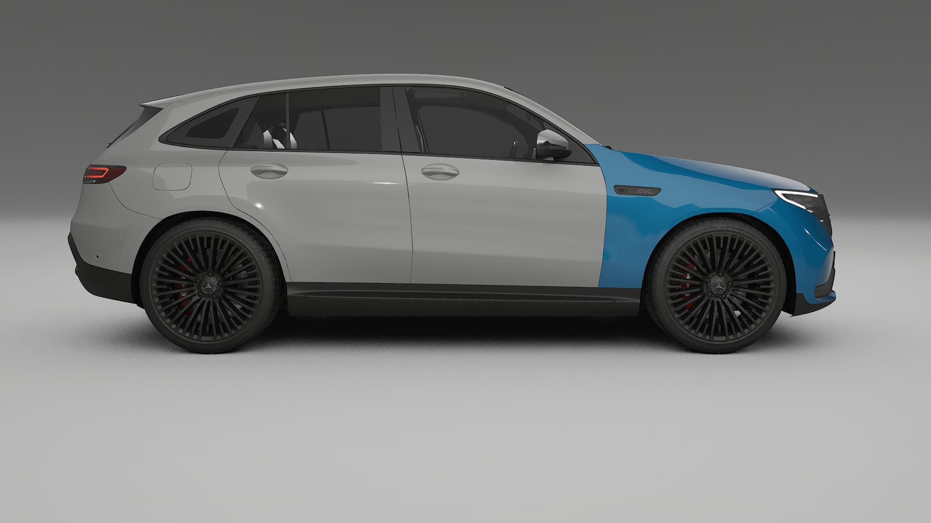 Mercedes EQC AMG PPF Fólie | CrystalGuard Transparentní TPU PPF Přední Ochranný Kit