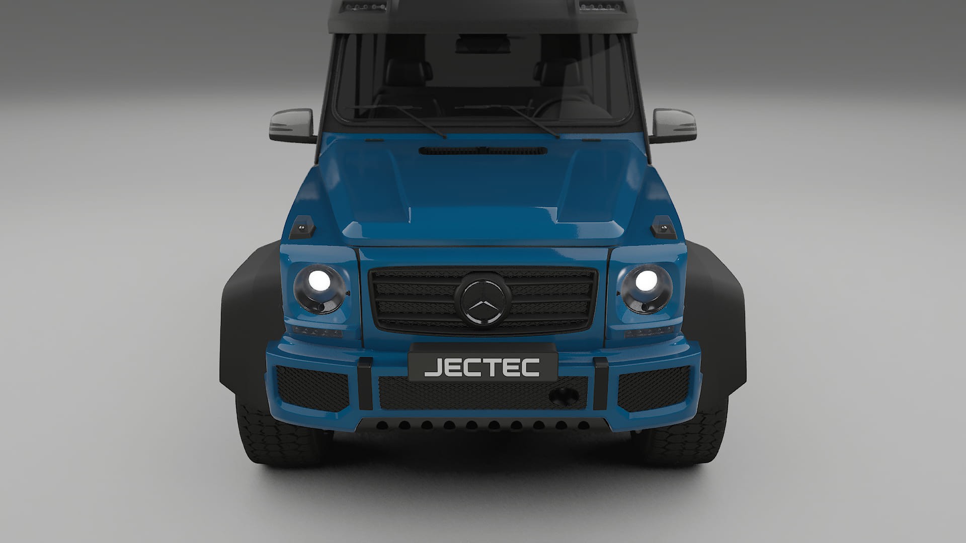 Mercedes G-class 4x4 W463 PPF Fólie | CrystalGuard Transparentní TPU PPF Přední Ochranný Kit