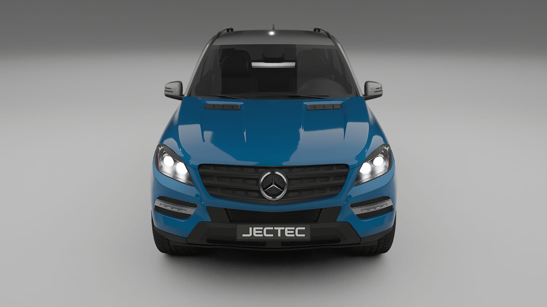 Mercedes M-class W166 PPF Fólie | CrystalGuard Transparentní TPU PPF Přední Ochranný Kit