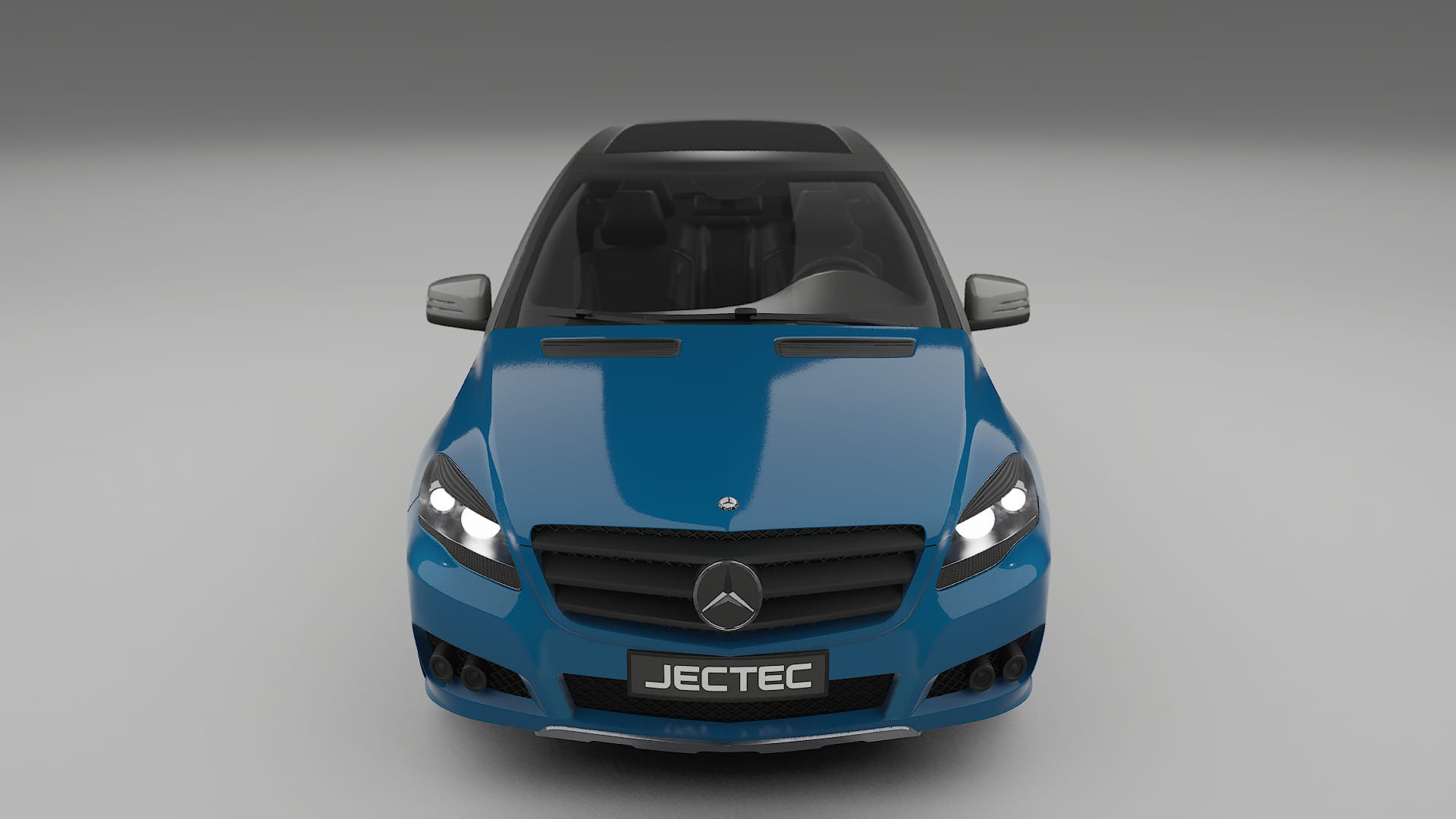 Mercedes R-class W251 facelift PPF Fólie | CrystalGuard Transparentní TPU PPF Přední Ochranný Kit