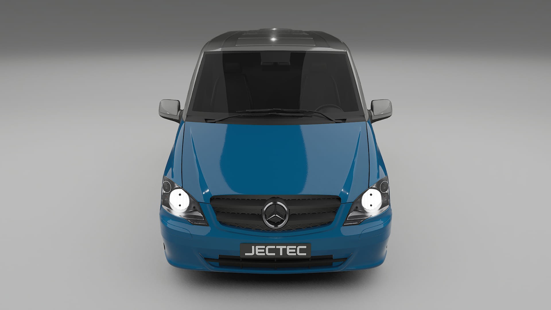 Mercedes Vito Short W639 facelift PPF Fólie | CrystalGuard Transparentní TPU PPF Přední Ochranný Kit