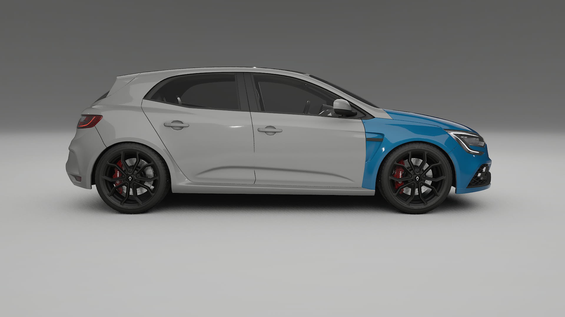 Renault Megane RS IV PPF Fólie | CrystalGuard Transparentní TPU PPF Přední Ochranný Kit