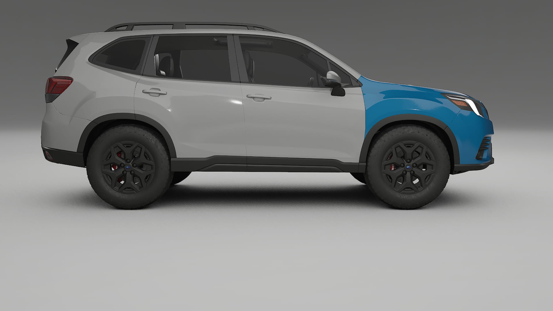Subaru Forester V SK facelift PPF Fólie | CrystalGuard Transparentní TPU PPF Přední Ochranný Kit